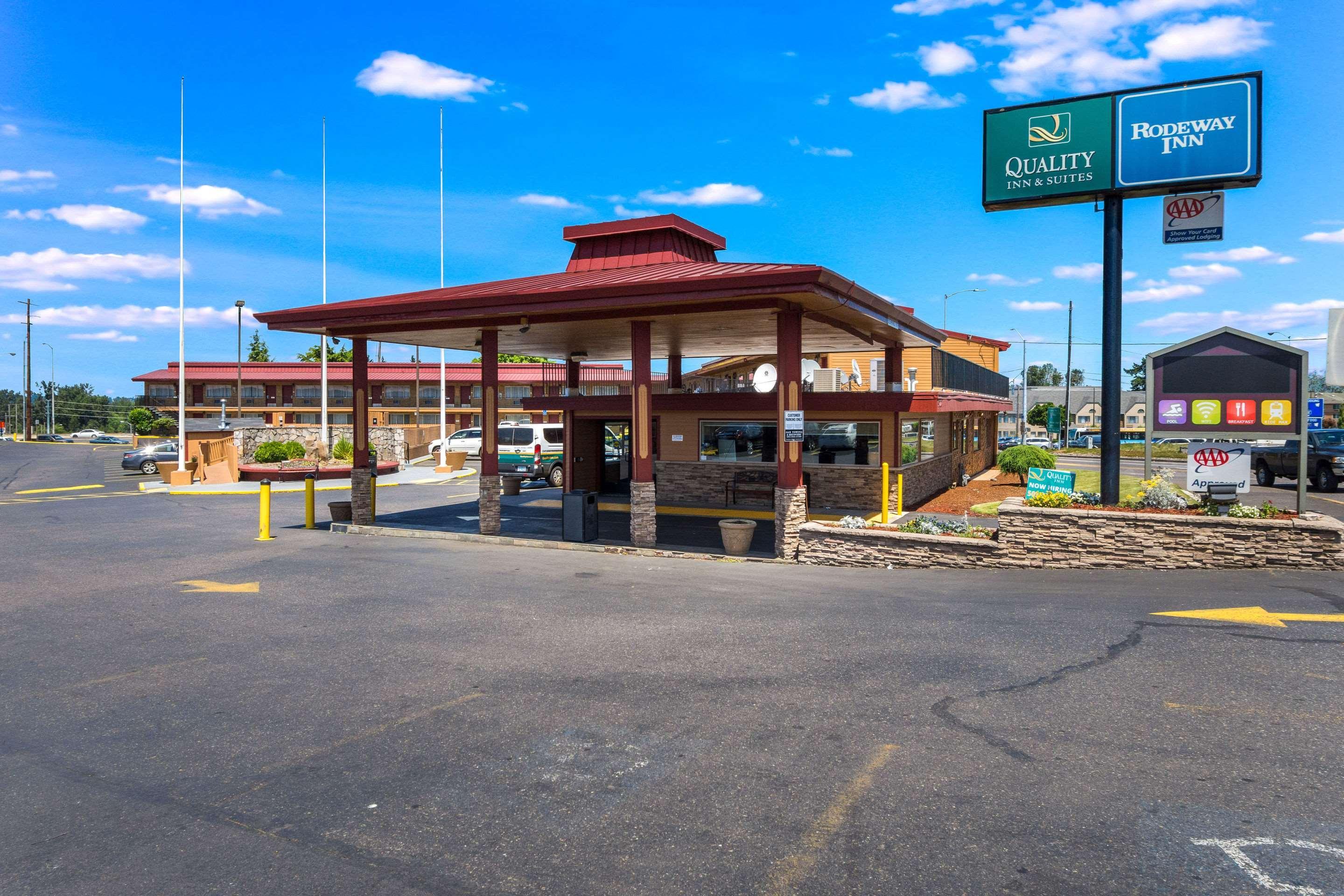 Rodeway Inn Portland Airport Exterior foto